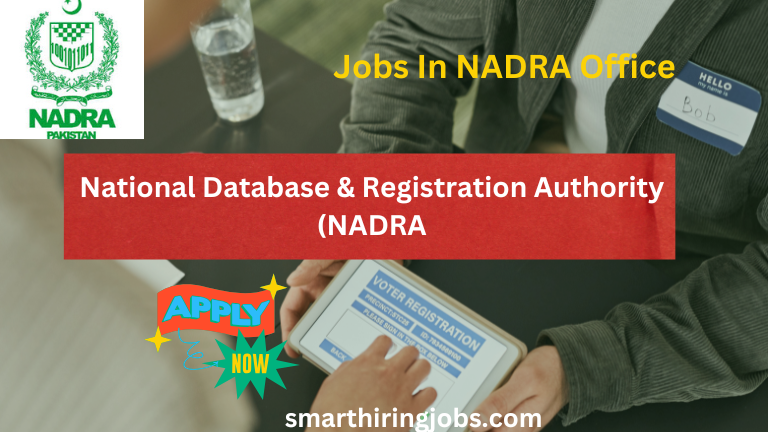 Jobs In NADRA Office